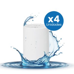 Pack x 4 Núcleos repuesto para Purificador Beauty Ducha