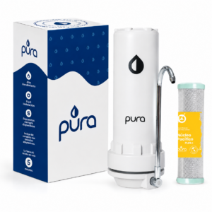 Pack Filtro Purificador Sobre Mesada Anti Cloro + 1 repuesto